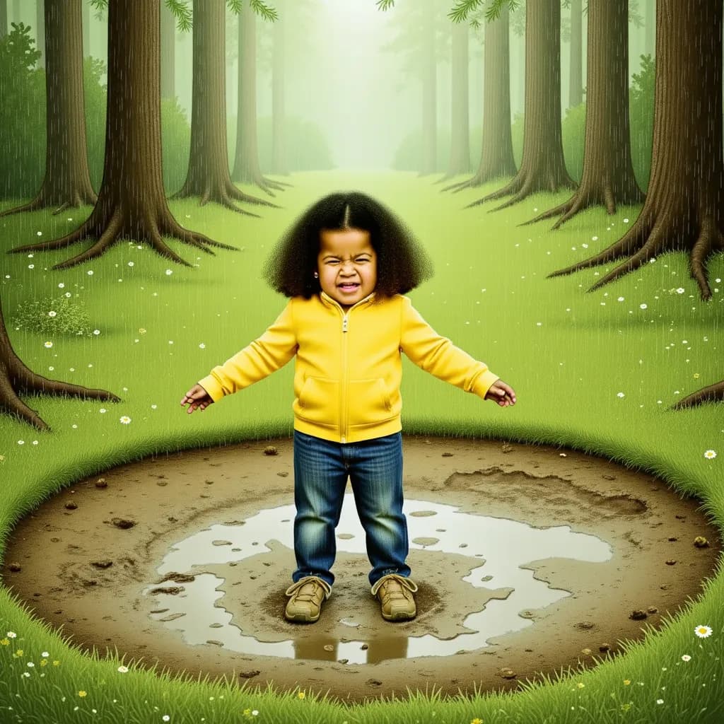 AI-generated personalized storybook illustration — page 7